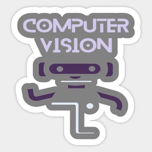 Artificial Intelligence - computer vision Sticker